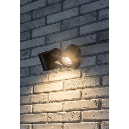 Rabalux - Вуличний настінний світильник 2xGU10/35W/230V IP44