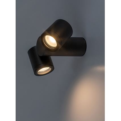 Rabalux - Вуличний настінний світильник 2xGU10/35W/230V IP44