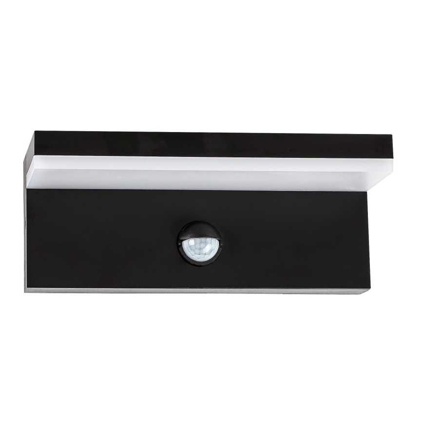 Rabalux - Уличный светодиодный настенный светильник с датчиком LED/9W/230V 2700/4000/6500K IP54 черный