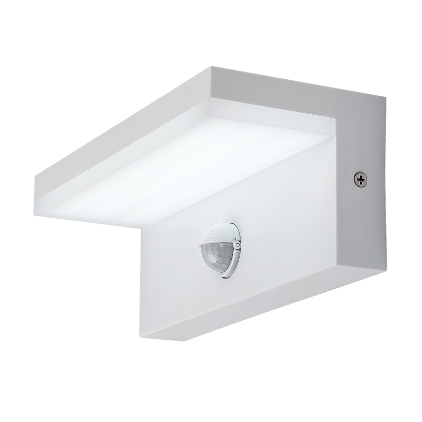 Rabalux - LED Вуличний настінний світильник з датчиком LED/9W/230V 2700/4000/6500K IP54 білий