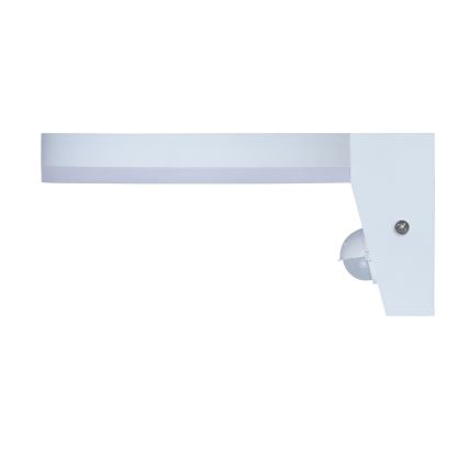 Rabalux - LED Вуличний настінний світильник з датчиком LED/9W/230V 2700/4000/6500K IP54 білий