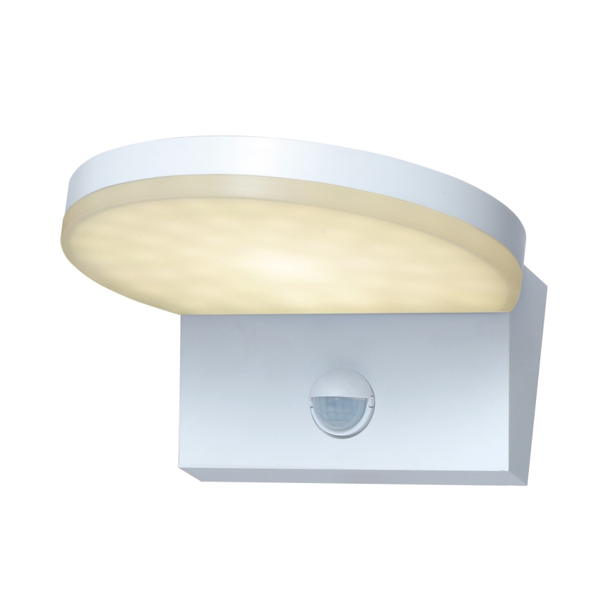 Rabalux - Уличный светодиодный настенный светильник с датчиком LED/9W/230V 2700/4000/6500K IP54 белый