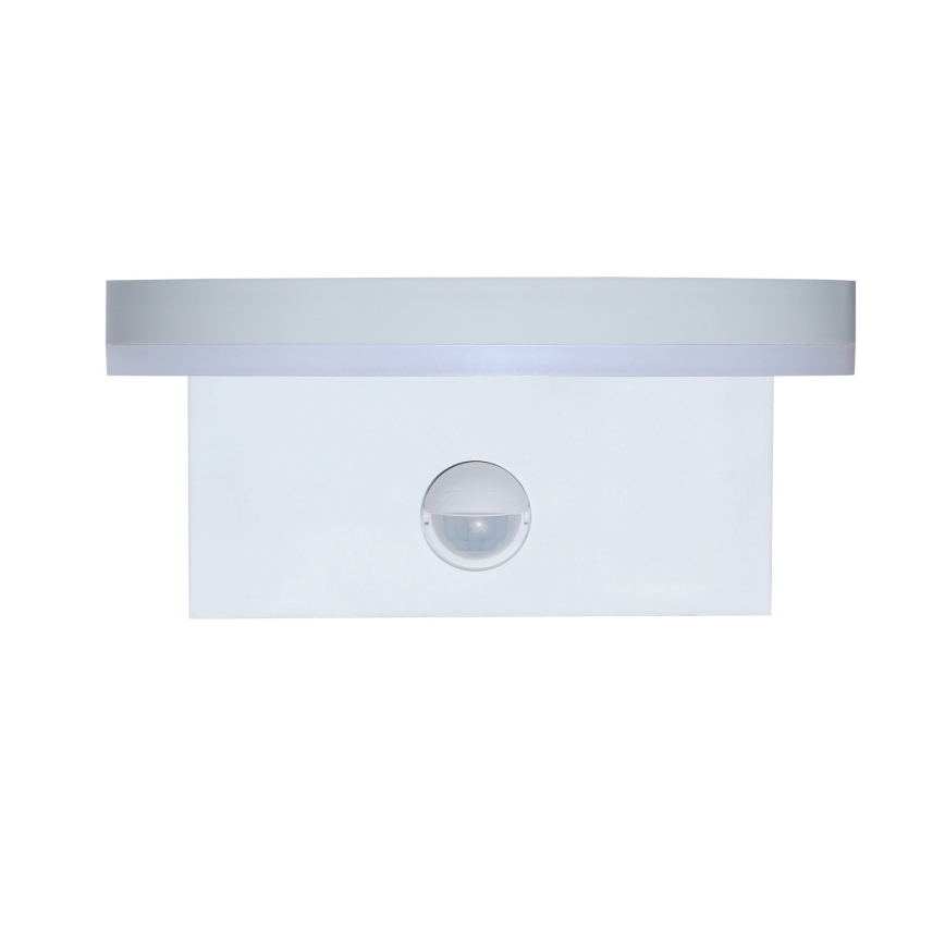 Rabalux - Уличный светодиодный настенный светильник с датчиком LED/9W/230V 2700/4000/6500K IP54 белый