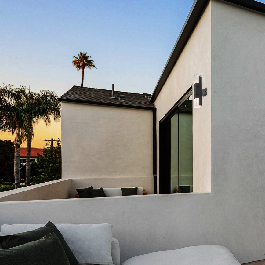 Rabalux - LED зовнішній настінний світильник LED/12W/230V 2700/4000/6000K IP54