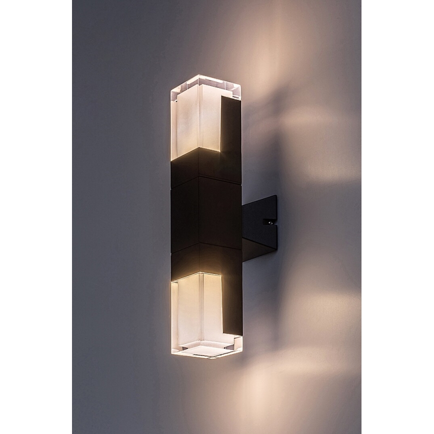Rabalux - LED зовнішній настінний світильник LED/12W/230V 2700/4000/6000K IP54