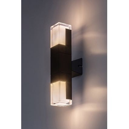 Rabalux - Уличный светодиодный настенный светильник LED/12W/230V 2700/4000/6000K IP54