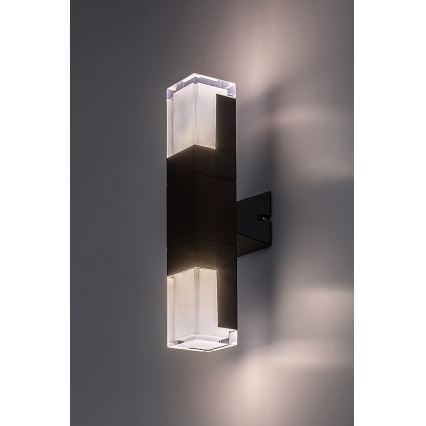 Rabalux - Уличный светодиодный настенный светильник LED/12W/230V 2700/4000/6000K IP54