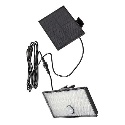 Rabalux - Світлодіодний прожектор з датчиком на сонячній батареї LED/8W/3,7V 1800mAh IP65 + пульт дистанційного керування