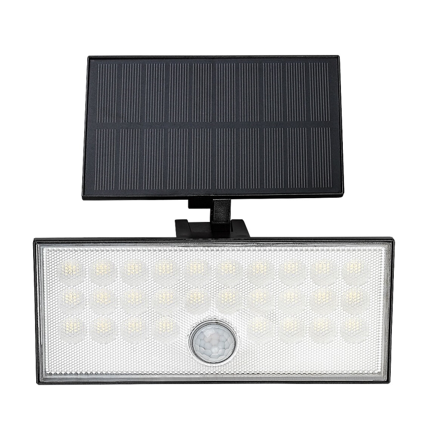 Rabalux - Світлодіодний прожектор з датчиком на сонячній батареї LED/8W/3,7V 1800mAh IP65 + пульт дистанційного керування