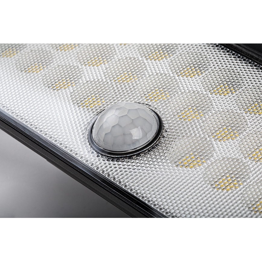 Rabalux - Світлодіодний прожектор з датчиком на сонячній батареї LED/8W/3,7V 1800mAh IP65 + пульт дистанційного керування