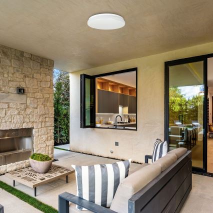 Rabalux - потолочный светодиодный светильник для ванной с датчиком LED/24W/230V 4000K IP44 Ø 35 см