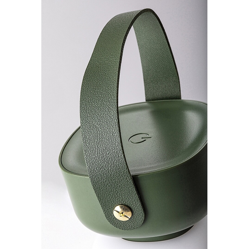 Rabalux - LED Вулична сенсорна акумуляторна настільна лампа з регулюванням яскравості LED/3W/5V IP44 зелений