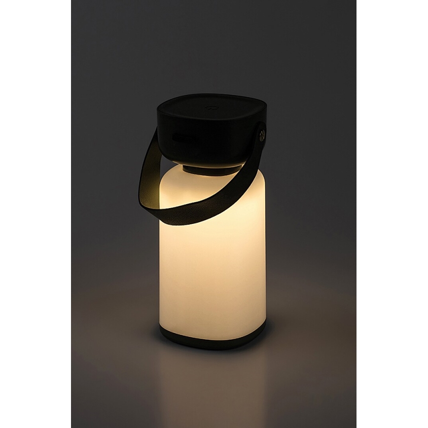 Rabalux - Светодиодная уличная аккумуляторная сенсорная настольная лампа с регулированием яркости LED/3W/5V IP44 зеленый