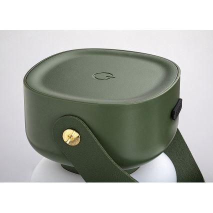 Rabalux - Светодиодная уличная аккумуляторная сенсорная настольная лампа с регулированием яркости LED/3W/5V IP44 зеленый