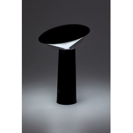 Rabalux - Светодиодная аккумуляторная сенсорная настольная лампа с регулированием яркости POLPERRO LED/3W/3,7V 1200mAh черный