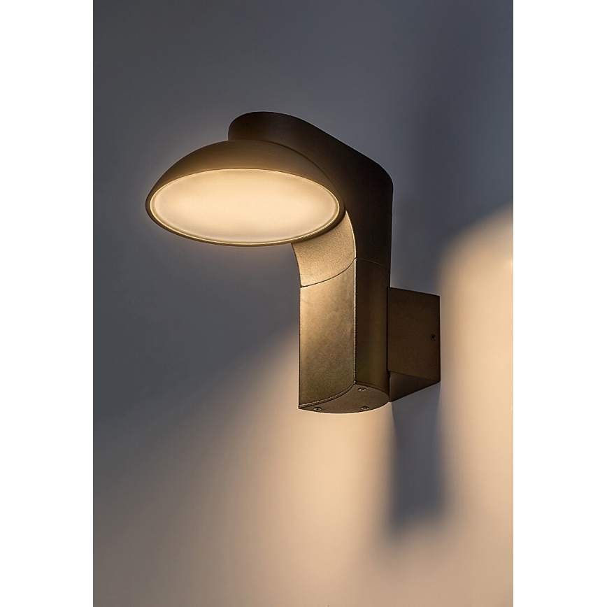 Rabalux - Вуличний світлодіодний настінний світильник LED/12W/230V IP54