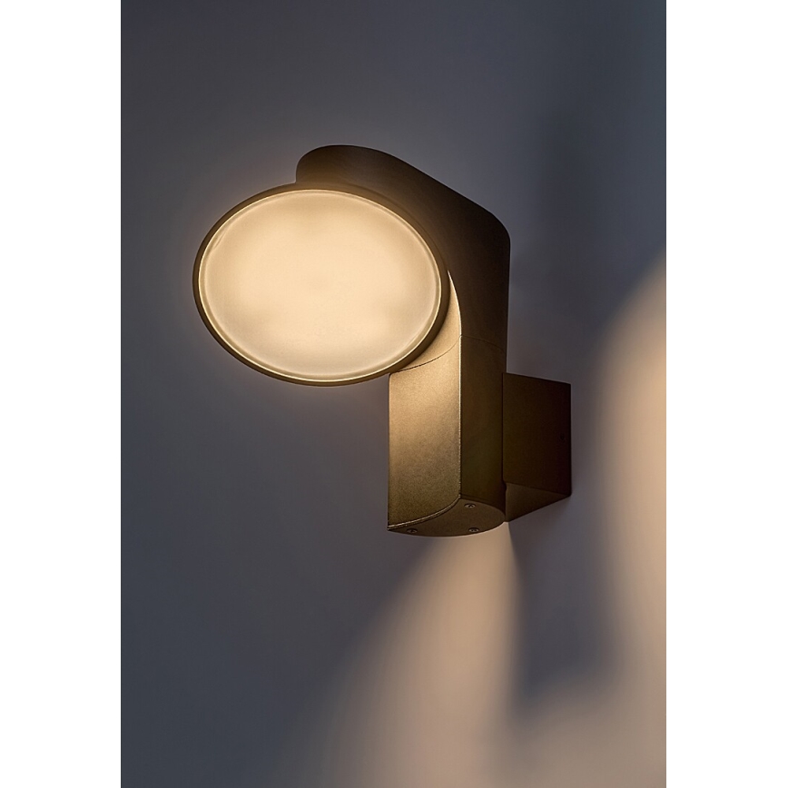 Rabalux - Вуличний світлодіодний настінний світильник LED/12W/230V IP54