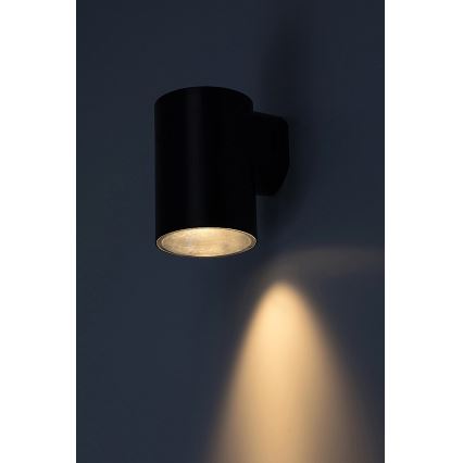 Rabalux - Вуличний світлодіодний настінний світильник LED/9W/230V 2700/4000/6500K IP65 чорний