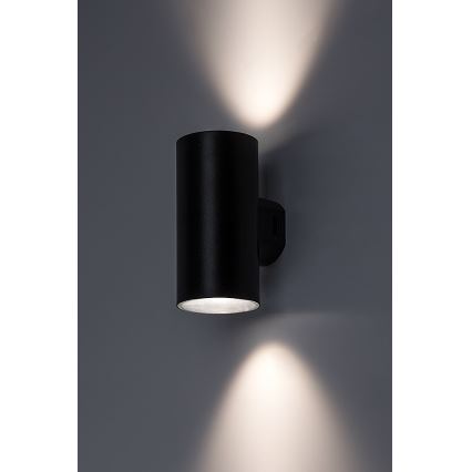 Rabalux - Уличный светодиодный настенный светильник LED/18W/230V 2700/4000/6500K IP65 черный