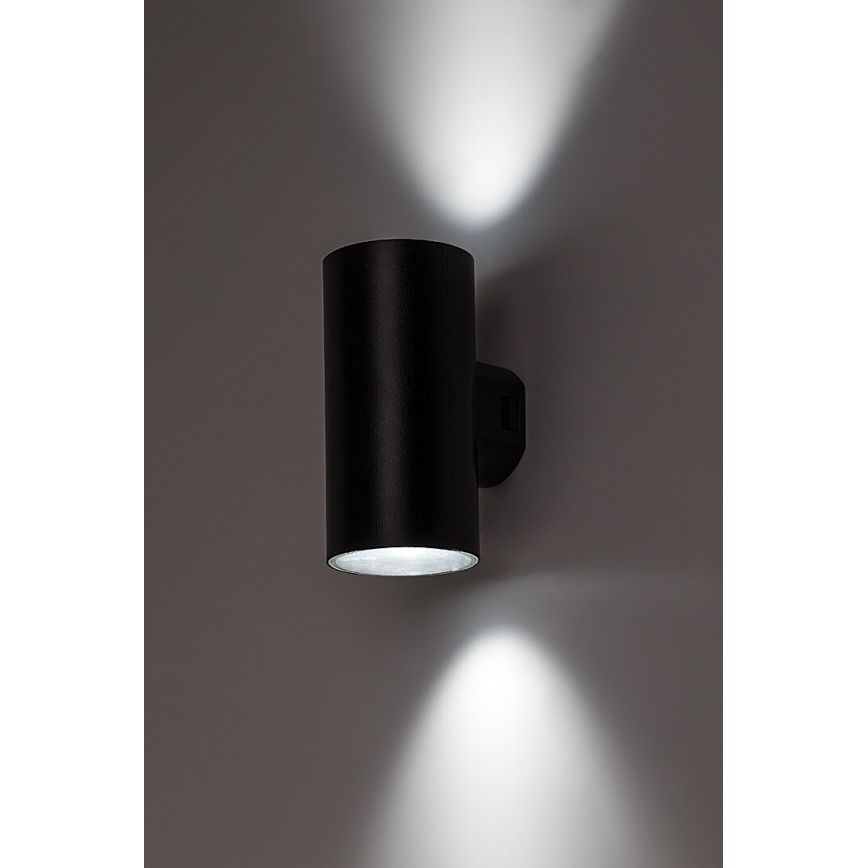 Rabalux - Вуличний світлодіодний настінний світильник LED/18W/230V 2700/4000/6500K IP65 чорний