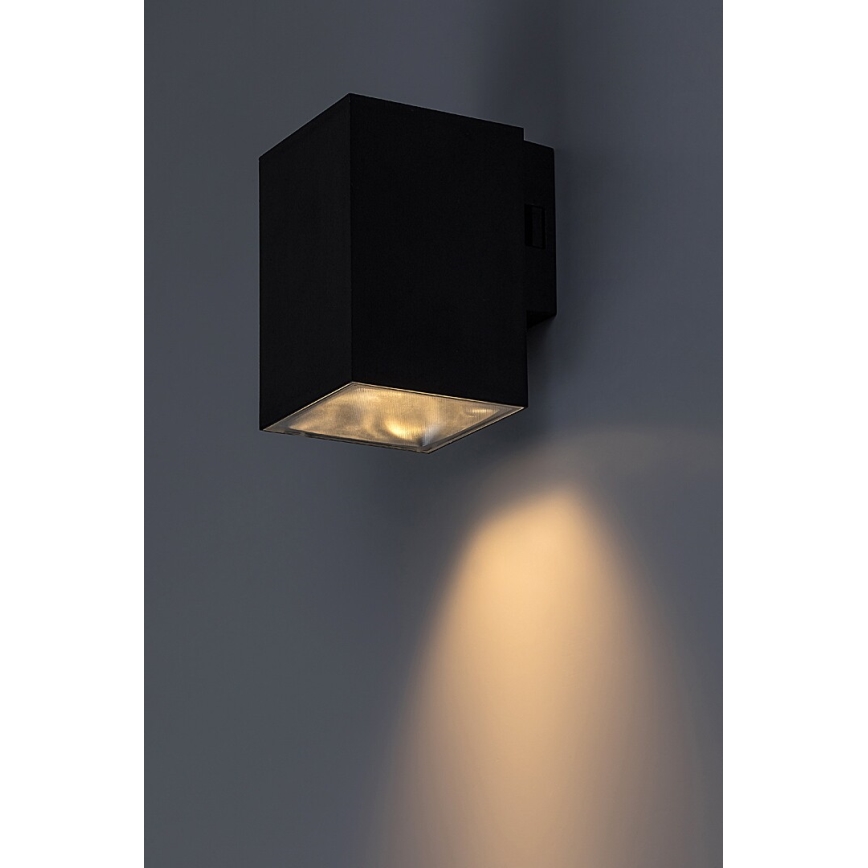 Rabalux - Вуличний світлодіодний настінний світильник LED/9W/230V 2700/4000/6500K IP65 чорний