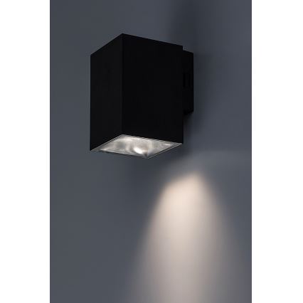 Rabalux - Вуличний світлодіодний настінний світильник LED/9W/230V 2700/4000/6500K IP65 чорний