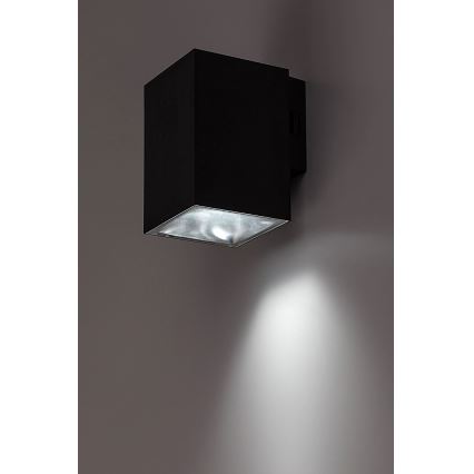 Rabalux - Вуличний світлодіодний настінний світильник LED/9W/230V 2700/4000/6500K IP65 чорний