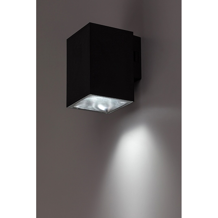 Rabalux - Вуличний світлодіодний настінний світильник LED/9W/230V 2700/4000/6500K IP65 чорний