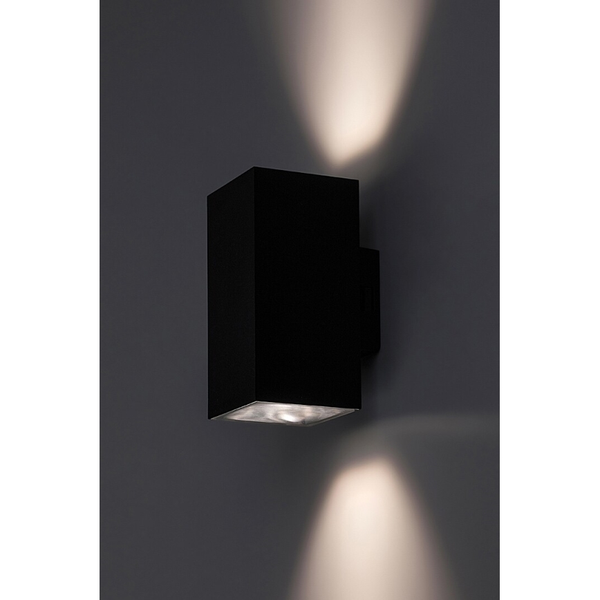 Rabalux - Уличный светодиодный настенный светильник LED/18W/230V 2700/4000/6500K IP65 черный