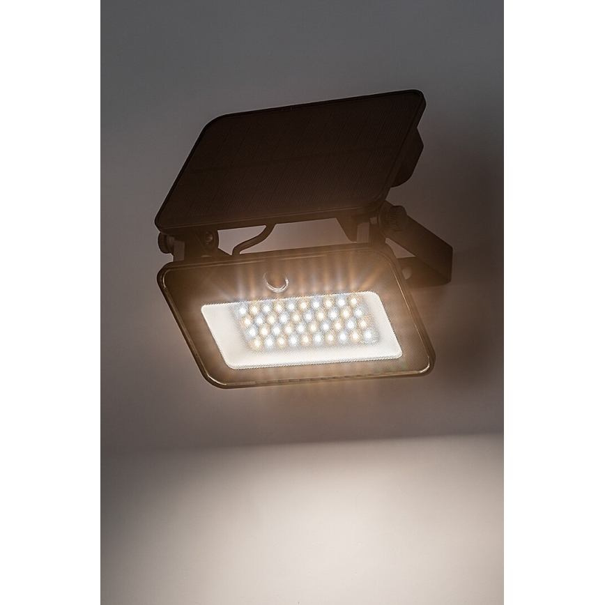 Rabalux - LED сонячний прожектор із сенсором LED/6W/3,7V 3000/4000/6500K IP65 2200 мАг