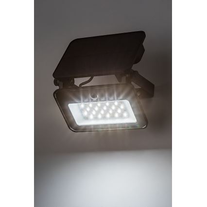 Rabalux - Світлодіодний прожектор з датчиком на сонячній батареї LED/6W/3,7V 3000/4000/6500K IP65