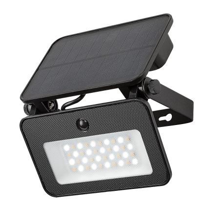 Rabalux - Світлодіодний прожектор з датчиком на сонячній батареї LED/6W/3,7V 3000/4000/6500K IP65