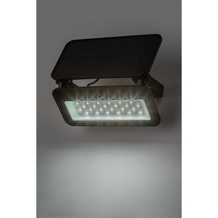 Rabalux - Светодиодный прожектор с датчиком на солнечной батарее LED/8W/3,7V 3000/4000/6500K IP65