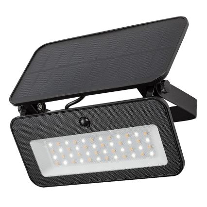 Rabalux - Светодиодный прожектор с датчиком на солнечной батарее LED/8W/3,7V 3000/4000/6500K IP65