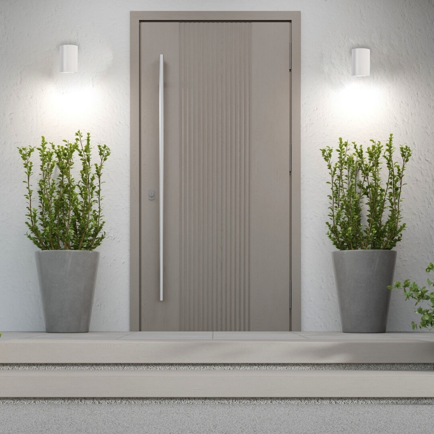 Rabalux - Вуличний світлодіодний настінний світильник LED/9W/230V 2700/4000/6500K IP65 білий