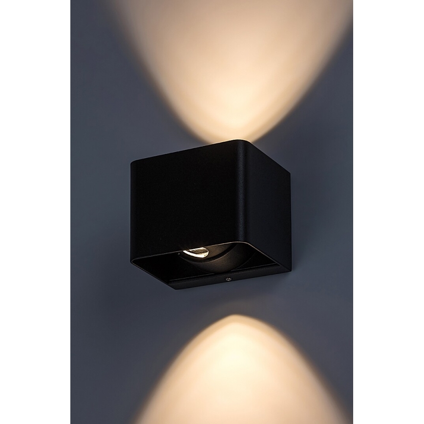 Rabalux - Вуличний світлодіодний настінний світильник LED/10W/230V IP54 чорний