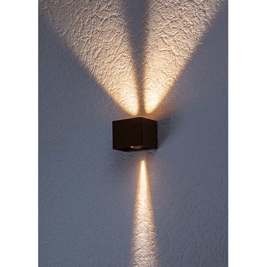 Rabalux - Вуличний світлодіодний настінний світильник LED/10W/230V IP54 коричневий