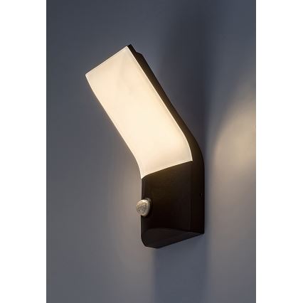 Rabalux - LED Вуличний настінний світильник з датчиком LED/10W/230V IP54