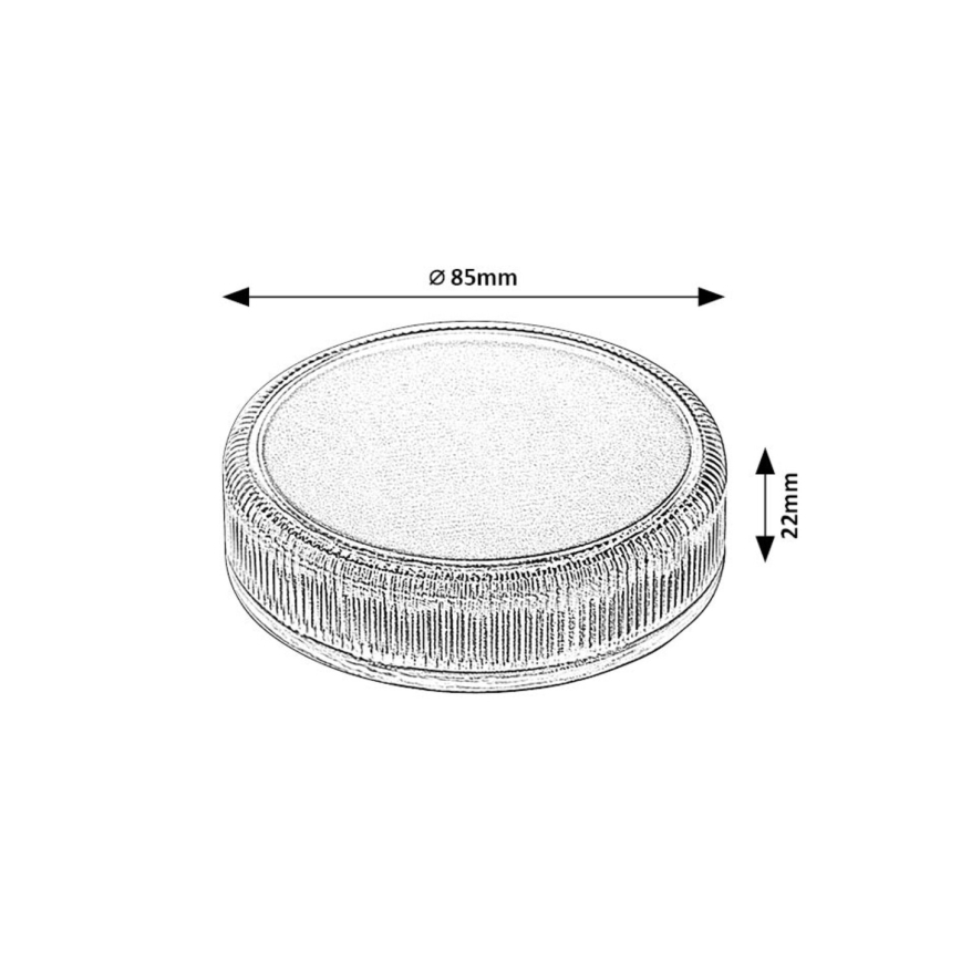 Rabalux - Світлодіодний світильник на сонячній батареї LED/0,3W/1,2V 800mAh IP65