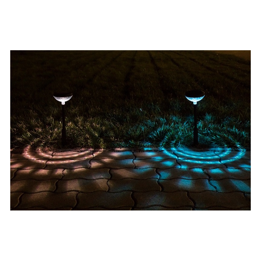 Rabalux - Светодиодный RGB солнечный светильник LED/0,1Вт/1,2В 600мАч IP44
