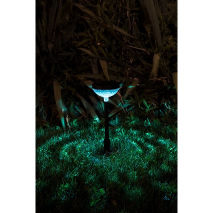 Rabalux - Світильник на сонячній батареї LED RGB LED/0,1W/1,2V 600mAh IP44