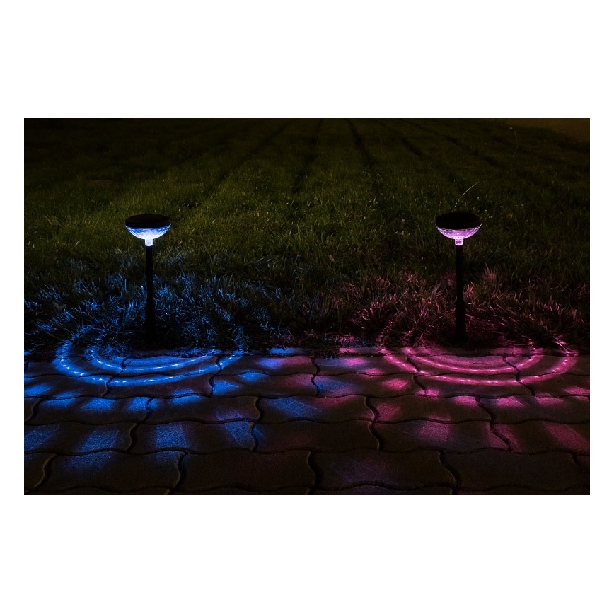 Rabalux - Світильник на сонячній батареї LED RGB LED/0,1W/1,2V 600mAh IP44