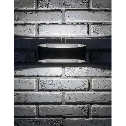 Rabalux - LED зовнішній настінний світильник LED/9W/230V IP54 антрацит