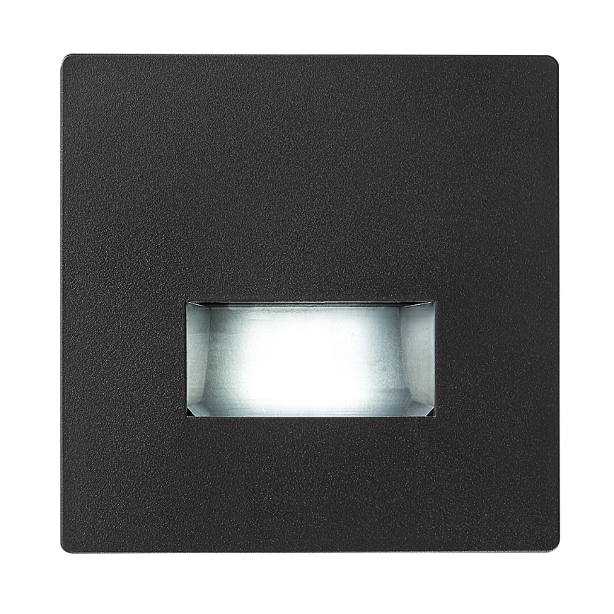 Rabalux - LED світильник для сходів LED/1W/230V 3000/4500/6500K чорний