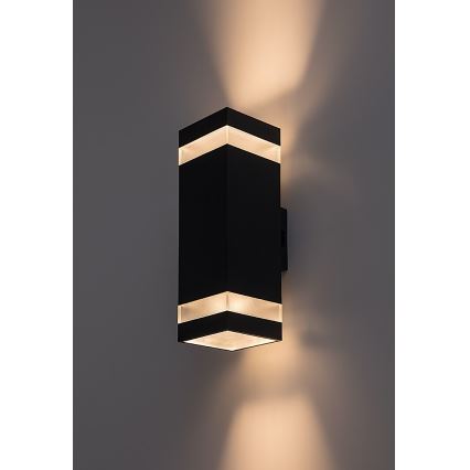 Rabalux - Зовнішній настінний світильник LED/16 Вт/230 В IP65 антрацит