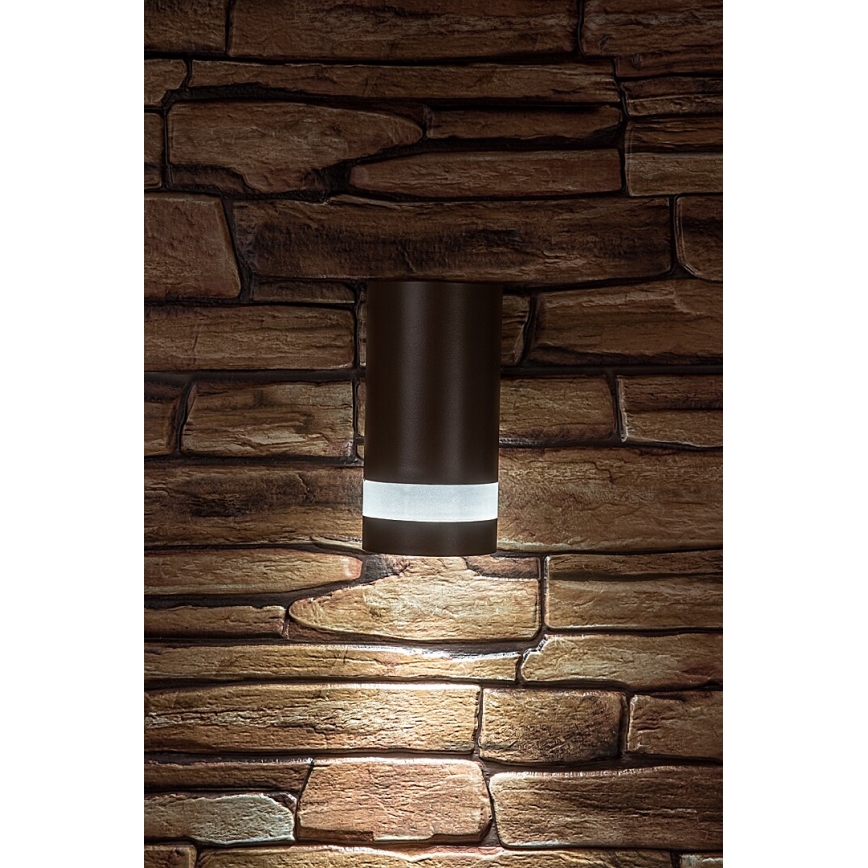 Rabalux - Зовнішній настінний світильник LED/9W/230V IP65 коричневий