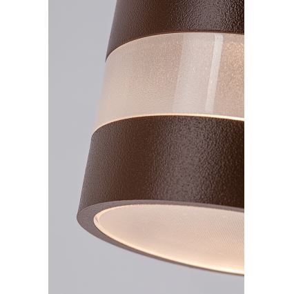 Rabalux - вуличний настінний світильник LED/16W/230V IP65 коричневий
