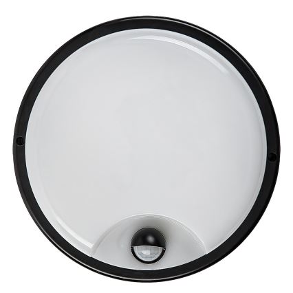 Rabalux - уличный настенный светильник с датчиком LED/18W/230V IP65 черный