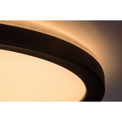 Rabalux - диммируемый наружный потолочный светодиодный светильник LED/15W/230V Wi-Fi Tuya 2700-6500K IP44 + пульт дистанционного управления
