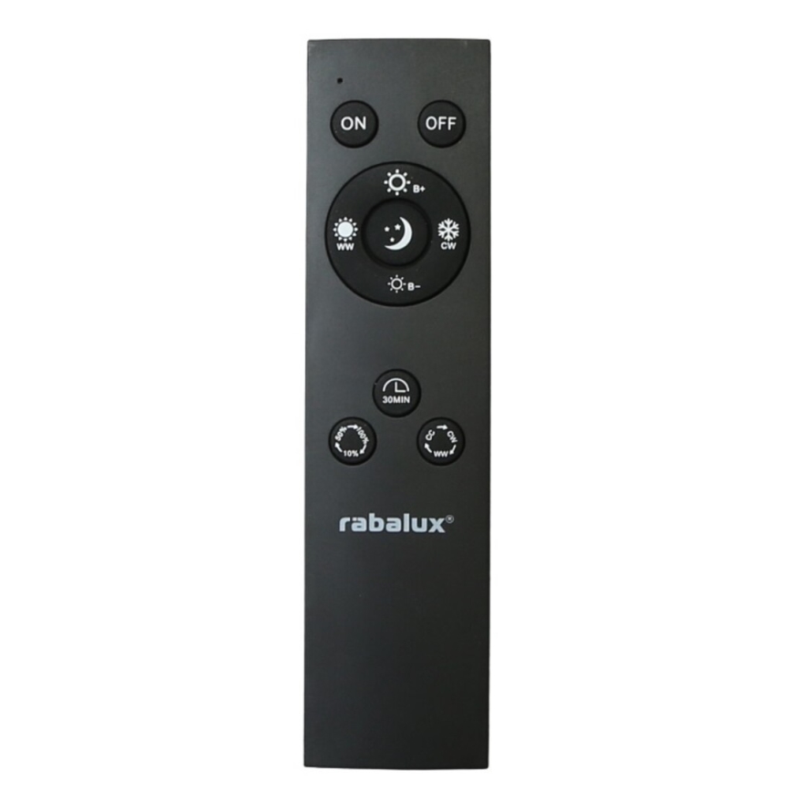 Rabalux - диммируемый наружный потолочный светодиодный светильник LED/15W/230V Wi-Fi Tuya 2700-6500K IP44 + пульт дистанционного управления
